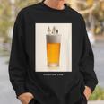 ビール冷え切ってます スウェットシャツ 彼への贈り物