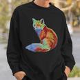 フォックス 賢いキツネ 森の動物たち スウェットシャツ 彼への贈り物