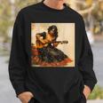 フラメンコダンサー セビリア Espana フラメンコ愛好家 スペインアート スウェットシャツ 彼への贈り物
