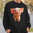 ブタ 国産ブタ ラブ・リトル・ピギー スウェットシャツ 彼への贈り物