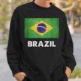 ブラジル国旗tシャツ スウェットシャツ 彼への贈り物