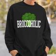 ブロッコホリック ブロッコリー中毒 恋人 野菜 おもしろ ビーガン Broccoholic スウェットシャツ 彼への贈り物