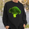 ブロッコリー 写真 エンブレム Broccoli Photo Emblem スウェットシャツ 彼への贈り物