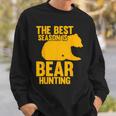 ベストシーズンはクマ狩りハンター スウェットシャツ 彼への贈り物