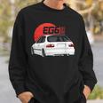 ホワイトハッチシビック Eg6-クラシック Jdm スウェットシャツ 彼への贈り物
