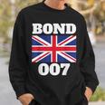 ボンドユニオンフラッグ 007 レトロシャツ スウェットシャツ 彼への贈り物