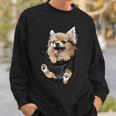 ポケットに入ったチワワ チワワ 長髪 チワワ 犬好き スウェットシャツ 彼への贈り物