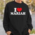 マライアが大好き、マライアが好き スウェットシャツ 彼への贈り物