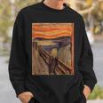 ムンクの叫び【世界の名画】エドヴァルド・ムンク Edvard Munch 美術館アート スウェットシャツ 彼への贈り物