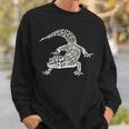 ヤモリ ヒョウモントカゲモドキ 爬虫類 スウェットシャツ 彼への贈り物