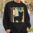 ヨークシャーテリア犬 スウェットシャツ 彼への贈り物