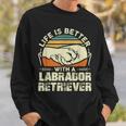 ラブラドール レトリバー シャツ メンズ レディース 犬 ママ 犬好き スウェットシャツ 彼への贈り物