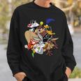 ルーニー・テューンズ メインキャラクター グループtシャツ スウェットシャツ 彼への贈り物