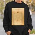 レオナルド・ダ・ヴィンチのウィトルウィウス人 スウェットシャツ 彼への贈り物