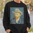 ヴァンゴッホ自画像＃3芸術家のための芸術 スウェットシャツ 彼への贈り物