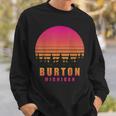 ヴィンテージ Burton Michigan Mi レトロ 70年代 80年代 グラフィック お土産 スウェットシャツ 彼への贈り物