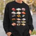 寿司 ネタ 面白いtシャツ おもしろ 食べ物 文字入り メンズ 面白い 服 オリジナル グッズ 文字tシャツ プレゼント スウェットシャツ 彼への贈り物
