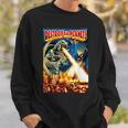怪獣全惑星怪獣を破壊 スウェットシャツ 彼への贈り物