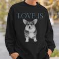 愛はコーギー スウェットシャツ 彼への贈り物