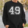 番号 49 スウェットシャツ 彼への贈り物