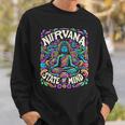 瞑想 Nirvanatate Of Mind ファニーグラフィックtシャツ スウェットシャツ 彼への贈り物