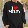 私は熟女が大好きです熟女が大好きです スウェットシャツ 彼への贈り物