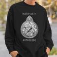算数科学アストロラーベ、数学科学アート、占星術 スウェットシャツ 彼への贈り物