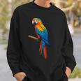 美しいオウム スウェットシャツ 彼への贈り物
