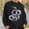 蛇蛇スリザリングブラックワーク スウェットシャツ 彼への贈り物