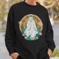 観音菩薩 観音陰仏教 アジアン仏教 スウェットシャツ 彼への贈り物