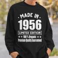 限定版 1956 誕生日 1956年 1956年生まれ スウェットシャツ 彼への贈り物