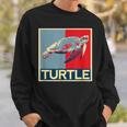 面白tシャツ 海 カメ 亀 おもしろ かわいい グッズ 服 ネタ メンズ オリジナル 夏 スウェットシャツ 彼への贈り物