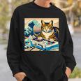 面白いtシャツ 猫 ネコ ゲーム ゲーマー メンズ 猫好き グッズ おもしろ 面白い 服 ネタ 猫の下僕 スウェットシャツ 彼への贈り物