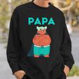 面白いパパベアシャツ I 父の日誕生日ギフト スウェットシャツ 彼への贈り物