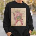 鬼【日本の妖怪シリーズ】 スウェットシャツ 彼への贈り物
