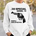 38 スペシャルモデル 10 リボルバー ファン スウェットシャツ 彼への贈り物