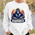 Bassquatch 音楽愛好家のためのサスカッチdjデザイン スウェットシャツ 彼への贈り物