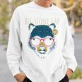Bigtone Gapirginia Cool Bear サングラスデザイン 長袖tシャツ スウェットシャツ 彼への贈り物
