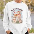 Born To Bepoiled Cute Animal Illustration 長袖tシャツ スウェットシャツ 彼への贈り物