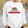 California Republic ノベルティ カリフォルニアベア カリフォルニアフラッグ スウェットシャツ 彼への贈り物