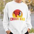 Cheer Dad チアリーディング 父の日 長袖tシャツ スウェットシャツ 彼への贈り物
