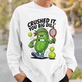 Crushed It You Big Dill Pickle Tennis スウェットシャツ 彼への贈り物
