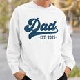 Dad Est 2025 Dad To Be New Dad スウェットシャツ 彼への贈り物