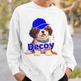 Decoy 愛犬 子犬 デコピン Decoy Kooikerhondje Puppy スウェットシャツ 彼への贈り物