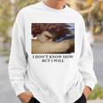 I Don't Know How But I Will – 堕天使 スウェットシャツ 彼への贈り物