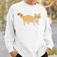 Everybody Want To Be A Cat Pet Cat Lover 長袖tシャツ スウェットシャツ 彼への贈り物
