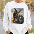 Gorilla ライディングチョッパー オートバイ スウェットシャツ 彼への贈り物