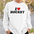 I Heart Hockey スウェットシャツ 彼への贈り物