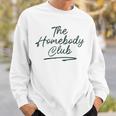 The Homebody Club 面白い 内向的 ホームライフ ママ レトロ スウェットシャツ 彼への贈り物