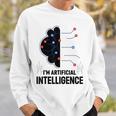 I'm Artificial Intelligence Ai人工知能 スウェットシャツ 彼への贈り物
